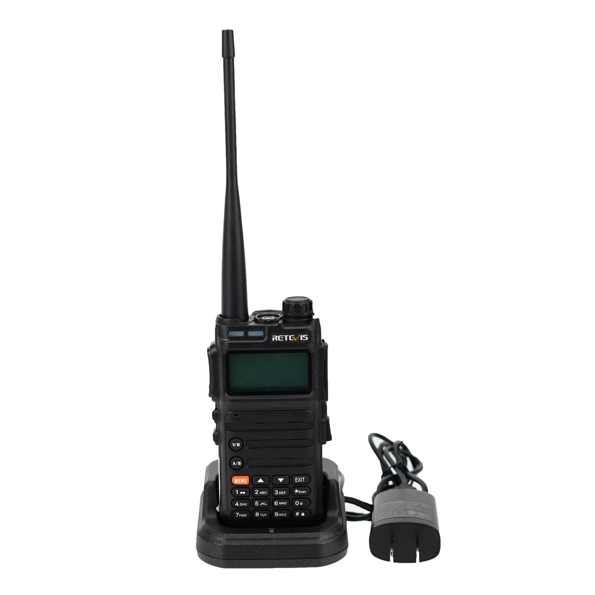 Full Keyboard Ra85 5w Gmrs Two Way Radio With Microphone(6 Pack)