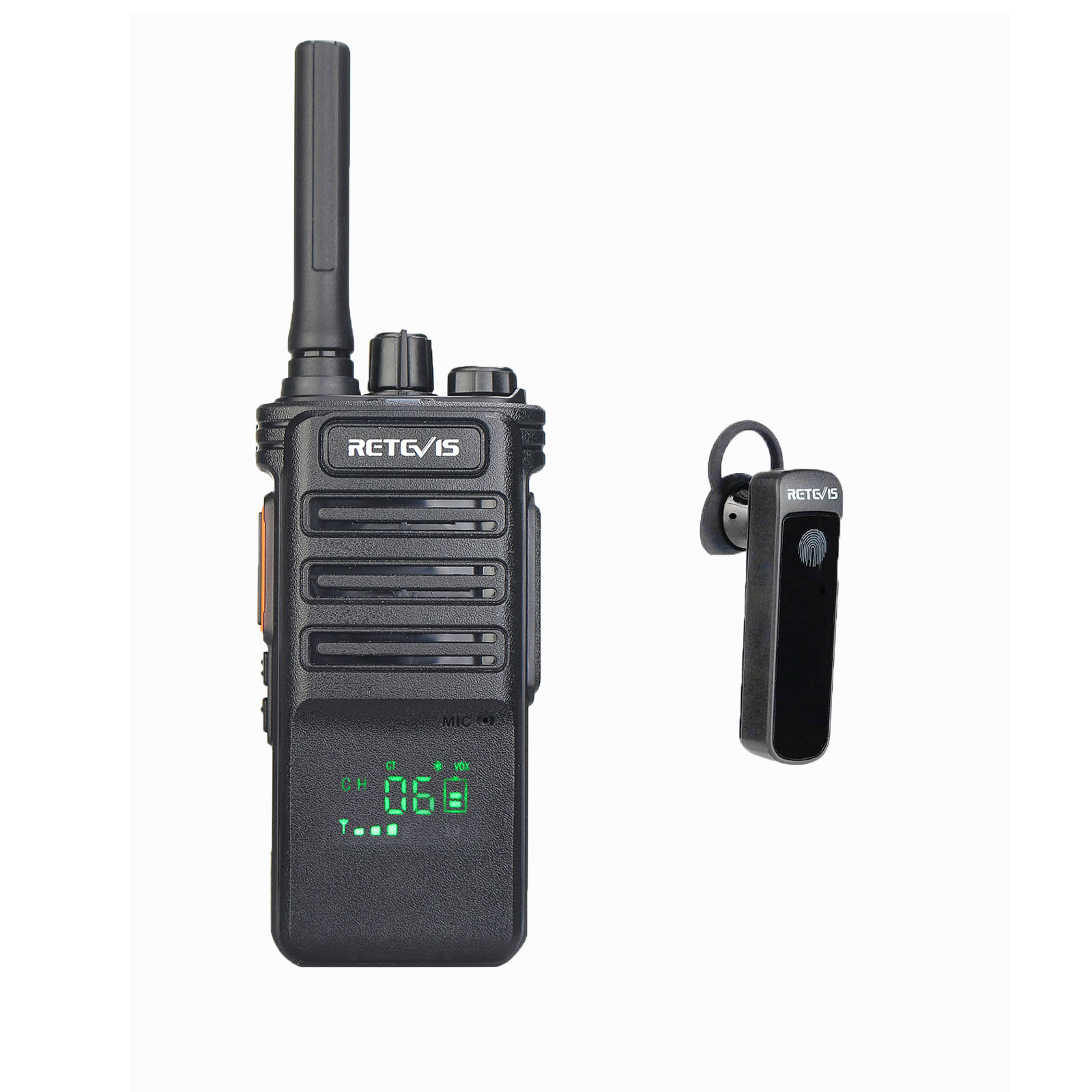 Retevis RA619 Walkie Talkie con Bluetooth, Emisoras Caza, Walkie
