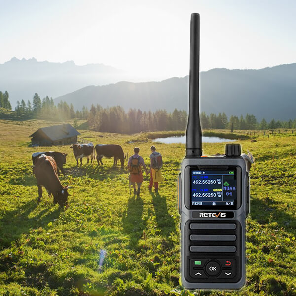 RB17P Long Range NOAA GMRS Handheld Radio